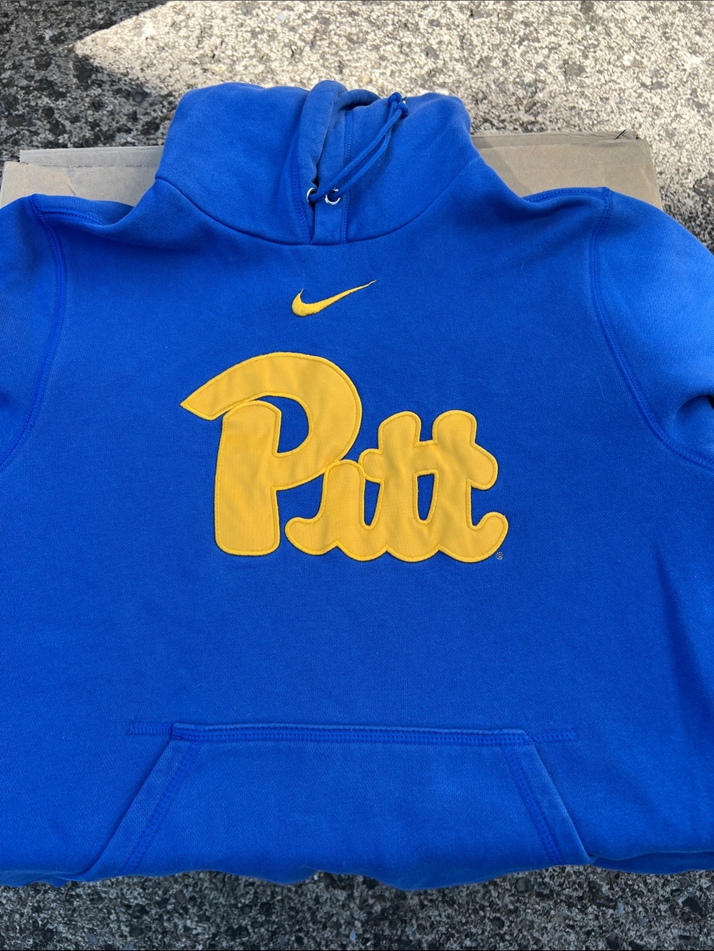 Nike Embroidered Pitt Panthers Hoodie